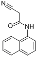 structure of CAS# 22302-63-2, 2-Cyano-N-Naphthalen-1-Yl-Acetamide;2-Cyano-N-(1-Naphthyl)Acetamide;2-Cyano-N-Naphthalen-1-Yl-Ethanamide;Acetamide, 2-Cyano-N-(1-Naphthyl)-