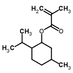 CAS#: 2231-91-6， 2-Isopropyl-5-Methylcyclohexyl Methacrylate