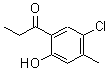 CAS 登录号：22362-65-8， 1-(5-氯-2-羟基-4-甲基苯基)-1-丙酮