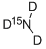 structure of CAS# 22364-56-3, Ammonia-D3-15N