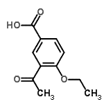 CAS#: 223699-95-4， 3-Acetyl-4-Ethoxybenzoic Acid
