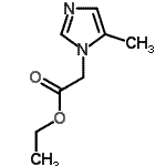 CAS 登录号：223760-89-2， 乙基(5-甲基-1H-咪唑-1-基)乙酸酯
