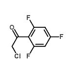 CAS#: 223785-96-4， 2-Chloro-1-(2,4,6-Trifluorophenyl)Ethanone