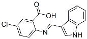 CAS#: 22394-36-1， 5-Chloro-2-(1H-Indol-3-Ylmethyleneamino)Benzoic Acid