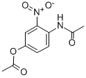 结构式 CAS# 2243-69-8, (4-乙酰氨基-3-硝基苯基)乙酸酯