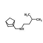 CAS 登录号：22441-78-7， N-(双环[2.2.1]庚-2-基甲基)-3-甲基-1-丁胺