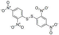 structure of CAS# 2253-67-0, 1-(2,4-Dinitrophenyl)Sulfanyl-2,4-Dinitrobenzene;1-(2,4-Dinitrophenyl)Sulfanyl-2,4-Dinitro-Benzene;1-[(2,4-Dinitrophenyl)Thio]-2,4-Dinitrobenzene;1-[(2,4-Dinitrophenyl)Thio]-2,4-Dinitro-Benzene