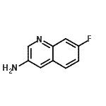CAS#: 225366-89-2， 7-Fluoro-3-Quinolinamine