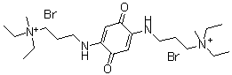 CAS#: 2258-02-8， 3-[[4-[3-(Diethyl-Methylazaniumyl)Propylamino]-3,6-Dioxo-1-Cyclohexa-1,4-Dienyl]Amino]Propyl-Diethyl-Methylazanium Dibromide