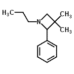 CAS#: 22606-93-5， 3,3-Dimethyl-2-Phenyl-1-Propylazetidine