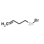 structure of CAS# 226570-67-8, Bromo(3-Buten-1-Yl)Zinc;3-Butenylzinc bromide;3-Butenylzinc bromide 0.5M in Tetrahydrofuran