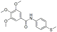 CAS#: 22708-26-5， N-[4-(Methylthio)Phenyl]-3,4,5-Trimethoxybenzamide