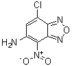 结构式 CAS# 227199-11-3, 7-氯-4-硝基-2,1,3-苯并恶二唑-5-胺