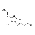 CAS#: 227610-99-3， 2-(7-Amino-6-Ethoxy-1H-Pyrazolo[1,5-b][1,2,4]Triazol-2-Yl)Ethanol