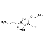 CAS#: 227611-41-8， 3-(2-Aminoethyl)-6-Ethoxy-1H-Pyrazolo[5,1-c][1,2,4]Triazol-7-Amine