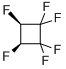 structure of CAS# 22819-47-2, (3R,4S)-rel-1,1,2,2,3,4-Hexafluoro-Cyclobutane;Cis-1,1,2,2,3,4-Hexaflurorocyclobutane;CIS-1,1,2,2,3,4-HEXAFLUOROCYCLOBUTANE