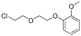 CAS 登录号：2287-32-3， 1-[2-(2-氯乙氧基)乙氧基]-2-甲氧基苯