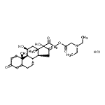 CAS#: 22887-42-9， (11beta)-11,17-Dihydroxy-16-Methylene-3,20-Dioxopregna-1,4-Dien-21-Yl N,N-Diethylglycinate Hydrochloride (1:1)
