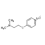 CAS#: 22929-87-9， N,N-Dimethyl-2-[(1-Oxido-4-Pyridinyl)Sulfanyl]Ethanamine