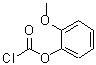 结构式 CAS# 2293-75-6, 2-甲氧基苯基氯甲酸酯