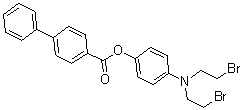 CAS#: 22953-45-3， 4-[Bis(2-Bromoethyl)Amino]Phenyl 4-Biphenylcarboxylate