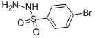 structure of CAS# 2297-64-5, 4-Bromobenzenesulfonohydrazide;P-Bromobenzenesulfonic Acid Hydrazide;P-Bromobenzenesulfonic Hydrazide;P-Bromobenzenesulfonylhydrazide