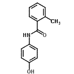 CAS#: 22978-52-5， N-(4-Hydroxyphenyl)-2-Methylbenzamide