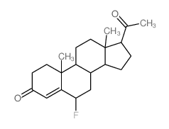 CAS#: 2300-03-0， 6-alpha-Fluoro-Pregn-4-ene-3,20-dione