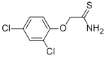 structure of CAS# 2302-32-1, 2-(2,4-Dichlorophenoxy)-Ethanethioamide;2-(2,4-Dichlorophenoxy)Thioacetamide, 97%;2-(2,4-DICHLOROPHENOXY)ETHANETHIOAMIDE