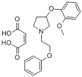 CAS#: 23044-44-2， 3-(2-Methoxyphenoxy)-1-(2-Phenoxyethyl)-1-Pyrrolidine Maleate (1:1)