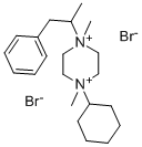 CAS#: 23111-79-7， 1-Cyclohexyl-1,4-Dimethyl-4-(alpha-Methylphenethyl)-Piperazinium Dibromide