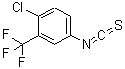 structure of CAS# 23163-86-2, 1-Chloro-4-Isothiocyanato-2-(Trifluoromethyl)Benzene;1-Chloro-4-isothiocyanato-2-(trifluoromethyl)benzene #;1-Chloro-<wbr>4-isothio<wbr>cyanato-2<wbr>-(trifluo<wbr>romethyl)<wbr>benzene, <wbr>2-Chloro-<wbr>5-isothio<wbr>cyanatobe<wbr>nzotriflu<wbr>oride;1-Chloro-<wbr>4-isothio<wbr>cyanato-2<wbr>-(trifluo<wbr>romethyl)<wbr>benzene; <wbr>2-Chloro-<wbr>5-isothio<wbr>cyanatobe<wbr>nzotriflu<wbr>oride