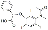 CAS#: 23189-35-7， 2-[3-(N-Methylacetylamino)-2,4,6-Triiodophenoxy]-2-Phenylacetic Acid