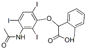 CAS#: 23197-58-2， 2-[3-(Acetylamino)-2,4,6-Triiodophenoxy]-2-(o-Tolyl)Acetic Acid