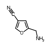 CAS#: 232280-80-7， 5-(Aminomethyl)-3-Furonitrile
