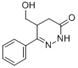 结构式 CAS# 23239-13-6, 4,5-二氢-5-(羟基甲基)-6-苯基-3(2H)-哒嗪酮