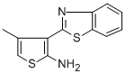 结构式 CAS# 232941-00-3, 2-(2-氨基-4-甲基噻吩-3-基)苯并噻唑
