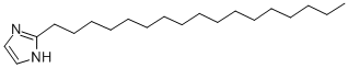 structure of CAS# 23328-87-2, 2-Heptadecyl-1H-Imidazole;1H-Imidazole, 2-Heptadecyl-;Stk191943