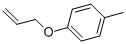 structure of CAS# 23431-48-3, 1-Methyl-4-(2-Propen-1-Yloxy)-Benzene;1-Allyloxy-4-Methyl-Benzene;1-Allyloxy-4-Methylbenzene;1-Methyl-4-Prop-2-Enoxy-Benzene