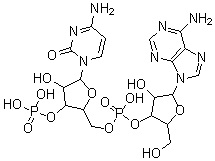 CAS 登录号：2348-33-6， 腺苷酰(3'-5')胞苷-3'-磷酸酯