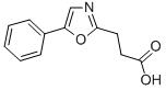 structure of CAS# 23485-68-9, 5-Phenyl-2-Oxazolepropanoic Acid;3-(5-Phenyl-1,3-Oxazol-2-Yl)Propanoic Acid 97%;3-(5-PHENYL-1,3-OXAZOLE-2-YL)PROPANOIC ACID;3-(5-PHENYL-1,3-OXAZOL-2-YL)PROPANOIC ACID