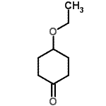 structure of CAS# 23510-92-1, 4-Ethoxycyclohexanone;1-Ethoxy-4-oxocyclohexane;4-Ethoxycyclohexan-1-one;4-Ethoxycyclohexan-1-one 97%