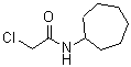 结构式 CAS# 23511-50-4, 2-氯-N-环庚基乙酰胺