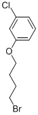 结构式 CAS# 23529-80-8, 1-(4-溴丁氧基)-3-氯苯