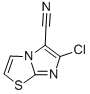 structure of CAS# 23576-90-1, 6-Chloroimidazo[2,1-b][1,3]Thiazole-5-Carbonitrile;6-Chloroimidazo[2,3-B]Thiazole-5-Carbonitrile;6-Chloro-5-Imidazo[2,3-B]Thiazolecarbonitrile;Nsc332736