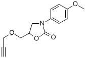 CAS#: 23598-92-7， 3-(4-Methoxyphenyl)-5-[(2-Propynyloxy)Methyl]-2-Oxazolidinone