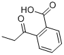 structure of CAS# 2360-45-4, 2-Propanoylbenzoic Acid;2-(1-Oxopropyl)Benzoic Acid;2-Propionylbenzoic Acid;Fr-1026