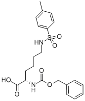structure of CAS# 2362-45-0, N6-[(4-Methylphenyl)Sulfonyl]-N2-[(Phenylmethoxy)Carbonyl]-L-Lysine;N-.ALPHA.-CBZ-N-.EPSILON.-TOSYL-L-LYSINE DICYCLOHEXYLAMINE SALT;N-Alpha-Cbz-N-Epsilon-Tosyl-L-Lysine Dicyclohexylamine;N-Α-Z-N-Ε-Tosyl-L-Lysine Dicyclohexylamine Salt