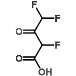 CAS#: 2365-96-0， 2,4,4-Trifluoro-3-Oxobutanoic Acid