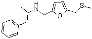 CAS#: 23656-76-0， alpha-Methyl-N-[5-(Methylthiomethyl)Furfuryl]Benzeneethanamine